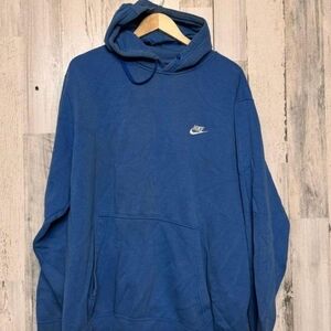 Nike Sportswear pullover hoodie Blue 3xl Men
